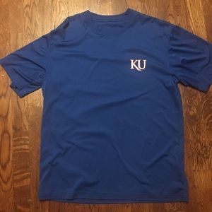 University of Kansas Adidas Climalite T-shirt